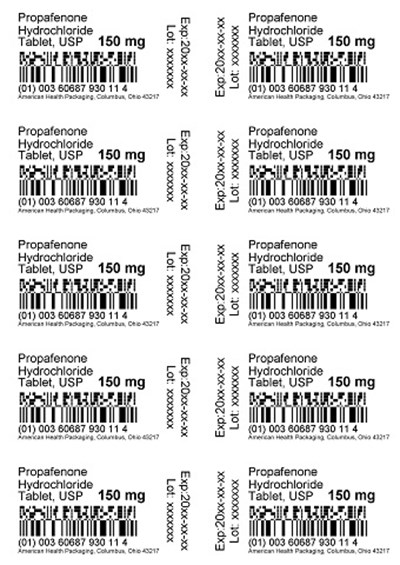 150 mg Propafenone Tablet Blister.jpg (150 mg Propafenone Tablet Blister)